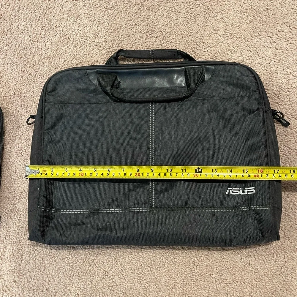 ASUS Nereus Carry Bag Black Charcoal Carry Laptop Bag Removable Strap.